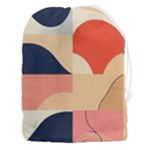 Minimalist Pattern With Simple Lines And Shapes, Creating A Clean And Modern Aesthe Drawstring Pouch (3XL)