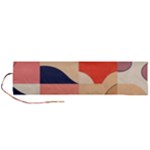 Minimalist Pattern With Simple Lines And Shapes, Creating A Clean And Modern Aesthe Roll Up Canvas Pencil Holder (L)