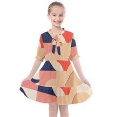 Kids  All Frills Chiffon Dress 