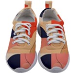 Minimalist Pattern With Simple Lines And Shapes, Creating A Clean And Modern Aesthe Kids Athletic Shoes