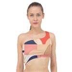 Minimalist Pattern With Simple Lines And Shapes, Creating A Clean And Modern Aesthe Spliced Up Bikini Top 