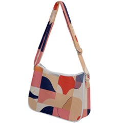 Zip Up Shoulder Bag 