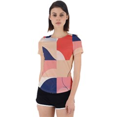 Back Cut Out Sport T-Shirt 