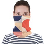 Minimalist Pattern With Simple Lines And Shapes, Creating A Clean And Modern Aesthe Face Seamless Bandana (Adult)