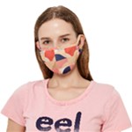 Minimalist Pattern With Simple Lines And Shapes, Creating A Clean And Modern Aesthe Crease Cloth Face Mask (Adult)