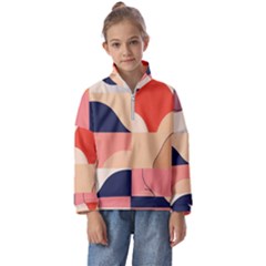 Kids  Half Zip Hoodie 