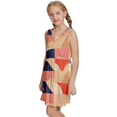 Kids  Sleeveless Tiered Mini Dress 