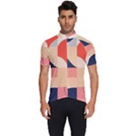 Minimalist Pattern With Simple Lines And Shapes, Creating A Clean And Modern Aesthe Men s Short Sleeve Cycling Jersey