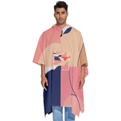 Men s Hooded Rain Ponchos 