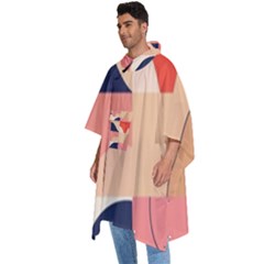 Men s Hooded Rain Ponchos 