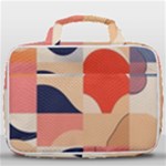 Minimalist Pattern With Simple Lines And Shapes, Creating A Clean And Modern Aesthe Travel Toiletry Bag With Hanging Hook