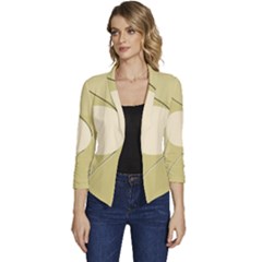 Women s Casual 3/4 Sleeve Spring Jacket 