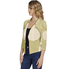 Women s Casual 3/4 Sleeve Spring Jacket 