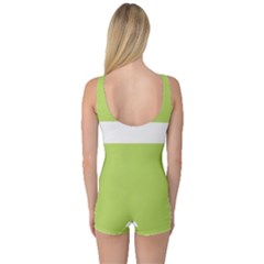 One Piece Boyleg Swimsuit 