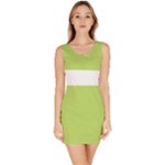 A Minimalist Pattern With Simple Lines And Shapes, Creating A Clean And Modern Aesthetic 02 Bodycon Dress