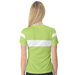 V-Neck Sport Mesh T-Shirt 