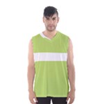 A Minimalist Pattern With Simple Lines And Shapes, Creating A Clean And Modern Aesthetic 02 Men s Basketball Tank Top