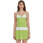 A Minimalist Pattern With Simple Lines And Shapes, Creating A Clean And Modern Aesthetic 02 Body Wrap Sleeveless V-Neck Mini Dress