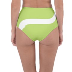 Reversible High-Waist Bikini Bottoms 