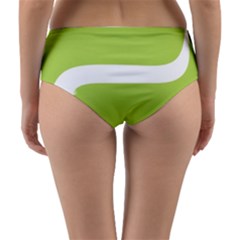 Reversible Mid-Waist Bikini Bottoms 