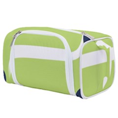 A Minimalist Pattern With Simple Lines And Shapes, Creating A Clean And Modern Aesthetic 02 Toiletries Pouch from ArtsNow.com