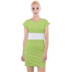 A Minimalist Pattern With Simple Lines And Shapes, Creating A Clean And Modern Aesthetic 02 Cap Sleeve Bodycon Dress