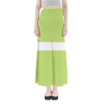 A Minimalist Pattern With Simple Lines And Shapes, Creating A Clean And Modern Aesthetic 02 Full Length Maxi Skirt