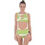 A Minimalist Pattern With Simple Lines And Shapes, Creating A Clean And Modern Aesthetic 02 Bandaged Up Bikini Set 