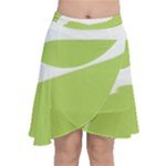 A Minimalist Pattern With Simple Lines And Shapes, Creating A Clean And Modern Aesthetic 02 Chiffon Wrap Front Skirt