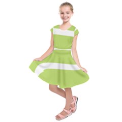 Kids  Short Sleeve Dress 