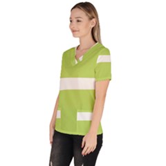 Women s V-Neck Scrub Top 