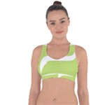 A Minimalist Pattern With Simple Lines And Shapes, Creating A Clean And Modern Aesthetic 02 Cross String Back Sports Bra