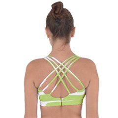 Cross String Back Sports Bra 