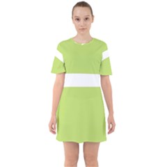 Sixties Short Sleeve Mini Dress 