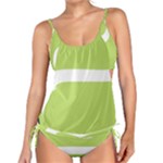 A Minimalist Pattern With Simple Lines And Shapes, Creating A Clean And Modern Aesthetic 02 Tankini Set