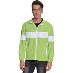 Men s High Neck Windbreaker 