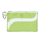 A Minimalist Pattern With Simple Lines And Shapes, Creating A Clean And Modern Aesthetic 02 Canvas Cosmetic Bag (Medium)