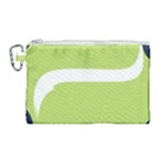 A Minimalist Pattern With Simple Lines And Shapes, Creating A Clean And Modern Aesthetic 02 Canvas Cosmetic Bag (Large)