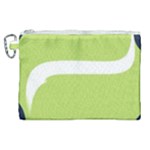 A Minimalist Pattern With Simple Lines And Shapes, Creating A Clean And Modern Aesthetic 02 Canvas Cosmetic Bag (XL)