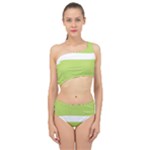 A Minimalist Pattern With Simple Lines And Shapes, Creating A Clean And Modern Aesthetic 02 Spliced Up Two Piece Swimsuit