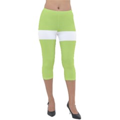 Lightweight Velour Capri Leggings  