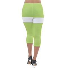 Lightweight Velour Capri Leggings  