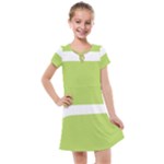 A Minimalist Pattern With Simple Lines And Shapes, Creating A Clean And Modern Aesthetic 02 Kids  Cross Web Dress