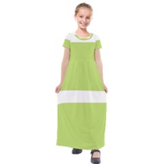 Kids  Short Sleeve Maxi Dress 