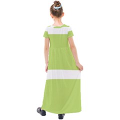 Kids  Short Sleeve Maxi Dress 