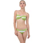 A Minimalist Pattern With Simple Lines And Shapes, Creating A Clean And Modern Aesthetic 02 Classic Bandeau Bikini Set