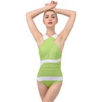 A Minimalist Pattern With Simple Lines And Shapes, Creating A Clean And Modern Aesthetic 02 Cross Front Low Back Swimsuit