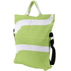 Fold Over Handle Tote Bag 