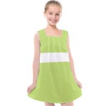 A Minimalist Pattern With Simple Lines And Shapes, Creating A Clean And Modern Aesthetic 02 Kids  Cross Back Dress