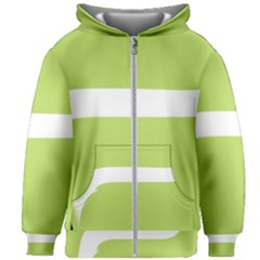 Kids  Zipper Hoodie Without Drawstring 